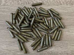 Гильзы 223 Remington, отстрел, БПЗ, зеленые