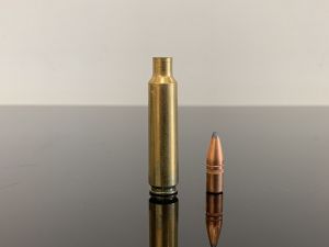 .284 Winchester / .284 Win / .284 Winchester Magnum, SP, латунь