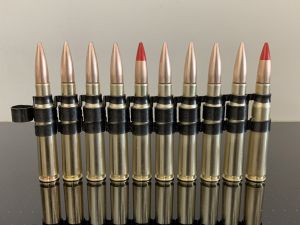 Ленты пулеметная 50 BMG, с 10 макетами патронов, 12.7х99 NATO