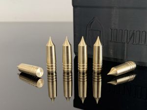 Пули .308 (.30 Cal) Шишак.Solid 136gr, Дубна, точеные, латунь