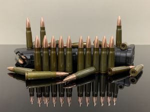 Магазин АК-47 + 30 патронов 7.62х39, зеленые, БЕЗ КАПСЮЛЯ, PREMIUM 500M11718