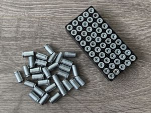 Гильзы 9х17 / 380 ACP, БОКСЕР, оцинковка, Обжаты+Декап, Tulammo, оцинкованная сталь 500M11726