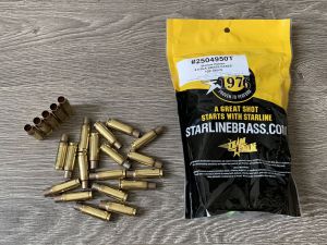 Гильзы 8.6 Blackout / 8.6 BLK / 8.6х43, НОВЫЕ, латунь, Starline 500M11753