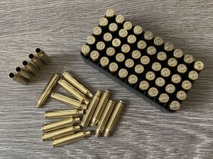 Гильзы .223 Rem / 223 Remington, GECO, отстрел, мытые, латунь 500M11775
