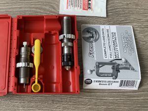 Набор из 2-х матриц с микрометром 6 GT, Lee Micrometer Full Length Sizing 2-Die Set 92442 для снаряжения патронов 500M11789