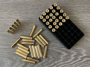 Гильзы 7.62х38R / Наган, НОВЫЕ, PPU, боксер, импорт, латунь 500M11807