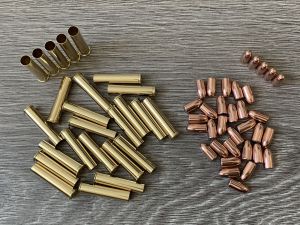 Комплект 7.62х38 Наган, НОВЫЕ, импорт PPU + пуля ПСт (стальной сердечник), боксер 500M11809