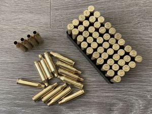 Гильзы 243 Winchester / .243 Win, S&B, Отстрел, мытые, латунь 500M11834