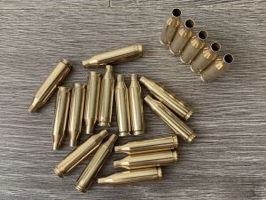 Гильзы 243 Winchester / .243 Win, Norma, Отстрел, мытые, латунь 500M11837