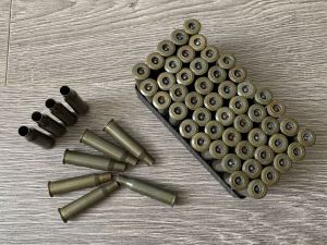 Гильзы 7.62х54R, отстрел, ДЕКАП, БПЗ, сталь в зеленом лаке 500M11867