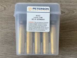 Гильзы 33 XC (Extra Capacity), НОВЫЕ, Peterson, латунь 500M11890