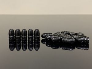 Пули 7.62х25 Tokarev LRN, 6.7г (104gr), Свинец в черном глянцевом покрытии 500M11897