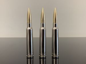 .338 Winchester Magnum, Custom Solid, никель