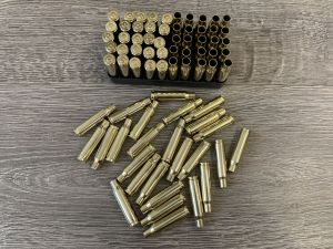 Гильзы .308 Win, отстрел, LVE, латунь, бердан, мытые