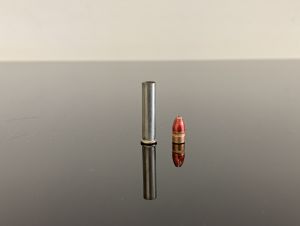 .22 WMR / .22 Winchester Magnum, Испытательный, HP, никель