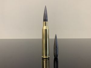 .338 Lapua Magnum #3, Точеный, высокоточный, черная GS Custom SP